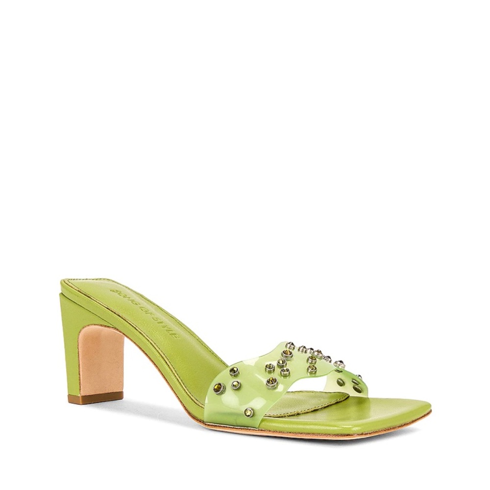 Song of Style Sparkle Heel in Green